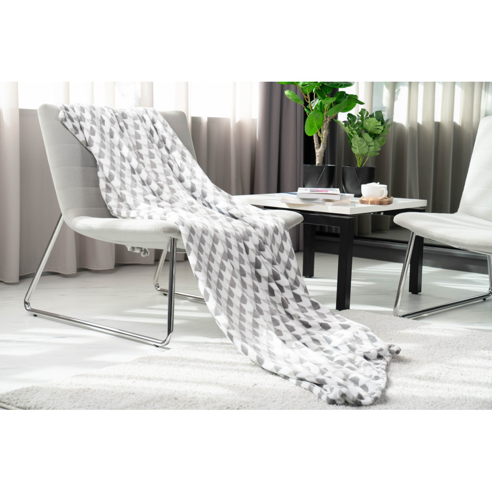 Плед Ardesto Flannel 160х200см геометрия (ART0104PB)