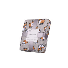 Плед Ardesto Flannel 160х200см корги (ART0109PB)
