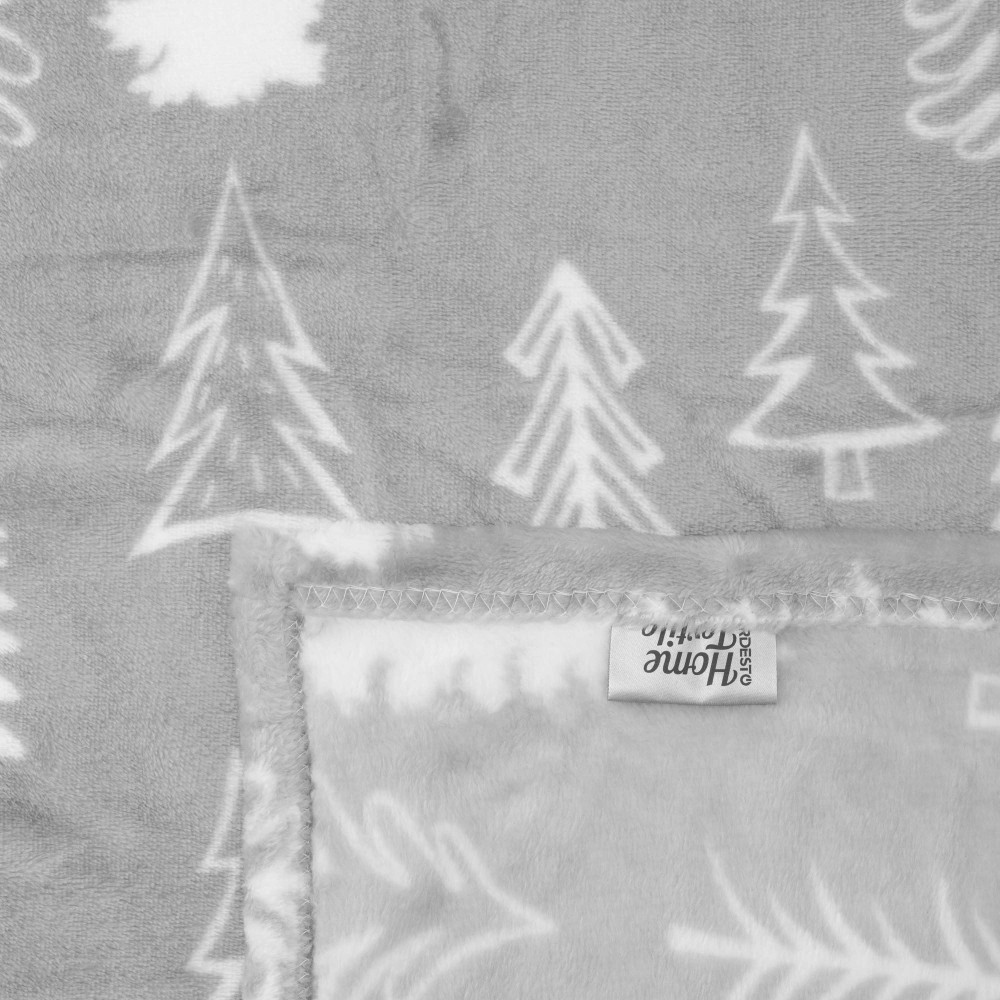 Плед Ardesto Flannel, 160х200 см, ялинки (ART0110PB)