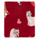 Плед Ardesto Flannel 160х200см котики з сердечками (ART0124PB)