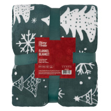 Плед Ardesto Christmas Flannel 160х200см, 100% полиэстер, елки (ART0128PB)