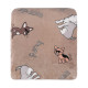 Плед Ardesto Flannel 160х200см, 100% полиэстер, собачки в очках (ART0129PB)