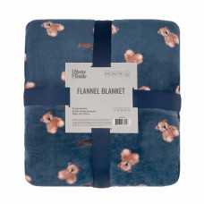 Плед Ardesto Flannel 160х200см, 100% полиэстер, плюшевые мишки (ART0131PB)