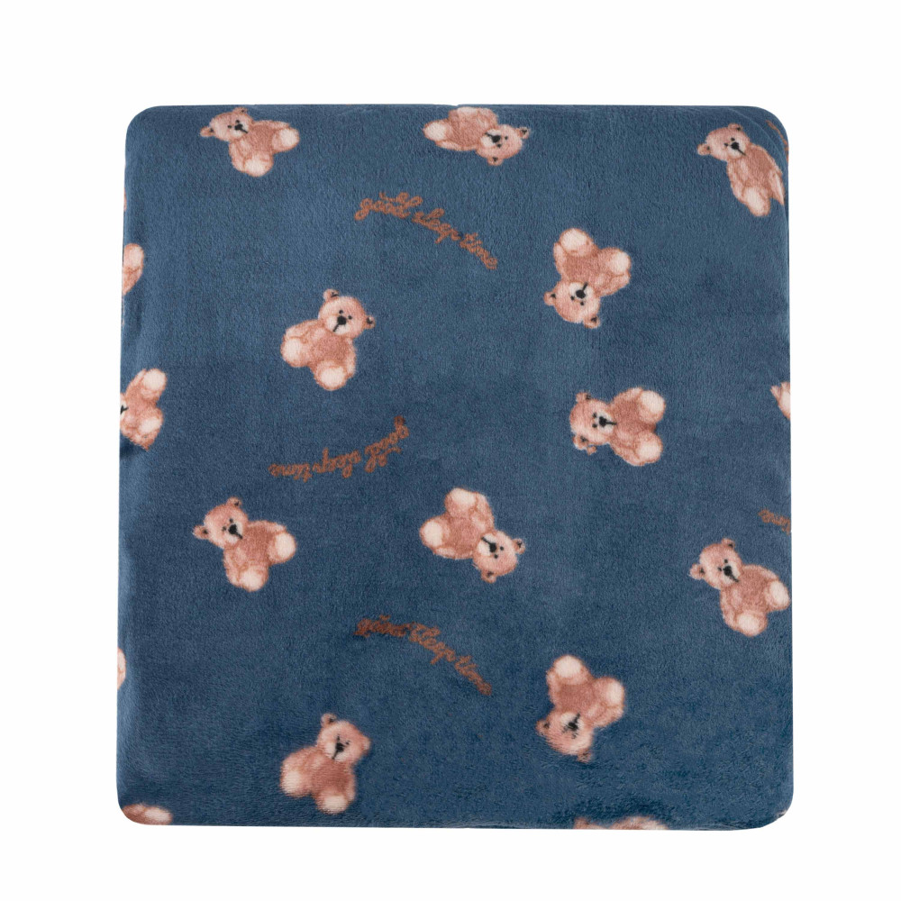 Плед Ardesto Flannel 160х200см, 100% полиэстер, плюшевые мишки (ART0131PB)