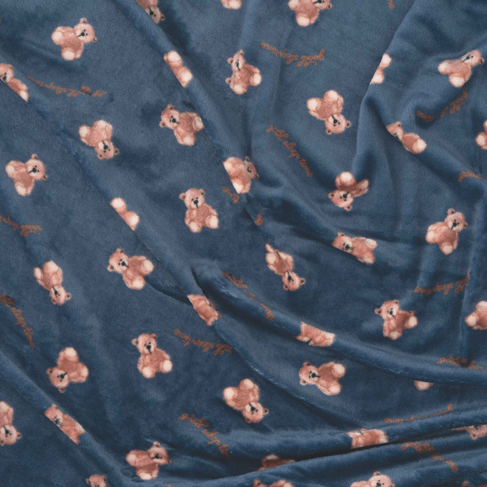Плед Ardesto Flannel 160х200см, 100% полиэстер, плюшевые мишки (ART0131PB)