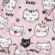 Плед Ardesto Flannel 160х200см, 100% полиэстер, котики (ART0132PB)
