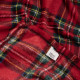 Плед Ardesto Christmas Flannel 160х200см, 100% полиэстер, клетка, красный (ART0133PB)