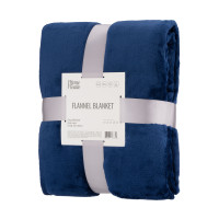 Плед Ardesto Flannel, 160х200см, 100% поліестер, синій (ART0211SB)