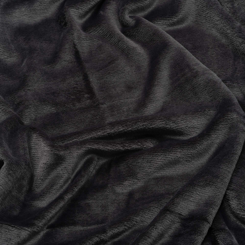 Плед Ardesto Flannel, 200x220 см, 100% полиэстер, темно-серый (ART0213SB)