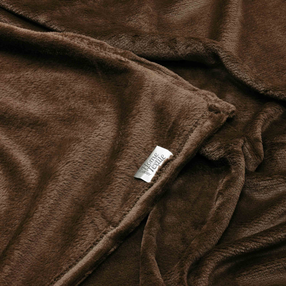 Плед Ardesto Flannel 160х200см, коричневий (ART0217SB)