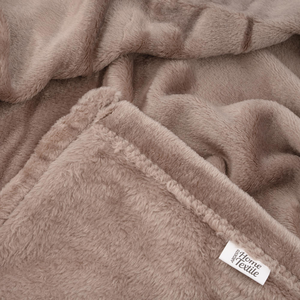 Плед Ardesto Flannel 160х200см бежевий (ART0230SB)