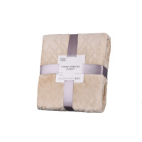 Плед Ardesto Embossed 200х220см бежевий (ART0302EB)
