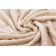 Плед Ardesto Embossed 200х220см бежевый (ART0302EB)