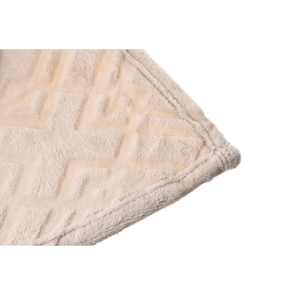 Плед Ardesto Embossed 200х220см бежевый (ART0302EB)