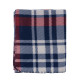 Плед Ardesto Fleece 130x160см, клеточка, сине-бордовый (ART0719PB)