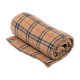 Плед Ardesto Fleece 130x160см, клітинка, бежевий (ART0722PB)