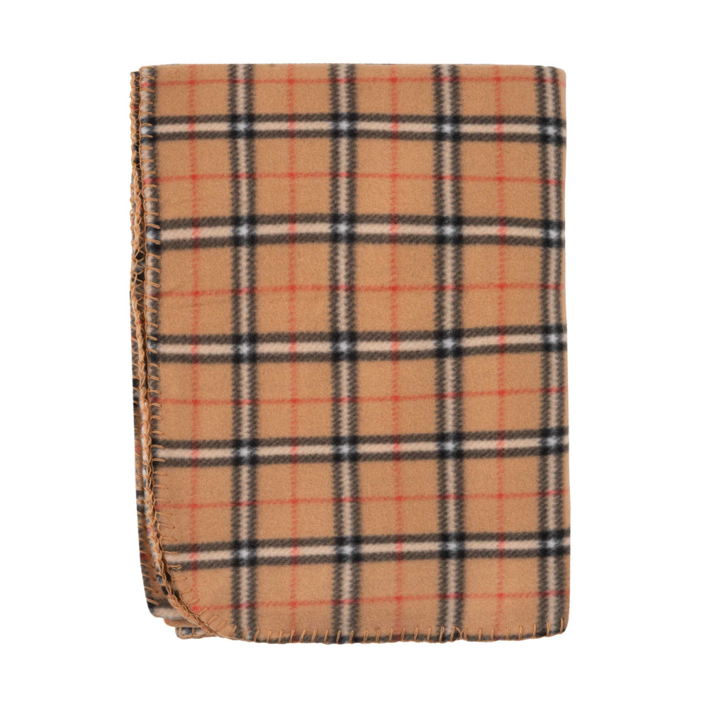 Плед Ardesto Fleece 130x160см, клітинка, бежевий (ART0722PB)