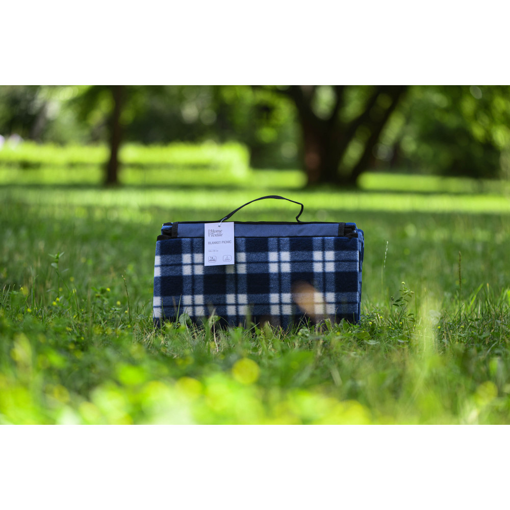 Плед Ardesto Picnic 130х170см, 100% поліестер, клітинка синій (ART0916BC)