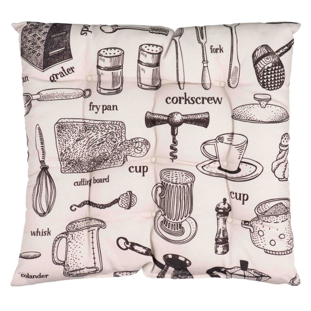 Подушка для стула Ardesto Kitchen  40х40см, 90% полиэстер, 10% хлопок (ART03KN)