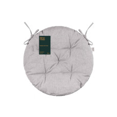 Подушка для стула Ardesto Oliver, Ø40см, 100% хлопок, серый (ART03OD)
