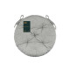 Подушка для стула Ardesto Oliver, Ø40см, 100% хлопок, зеленый (ART03OG)