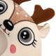 Подушка для шиї ARDESTO Travel Reindeer, 30х30см, білий (ART3031NEP)