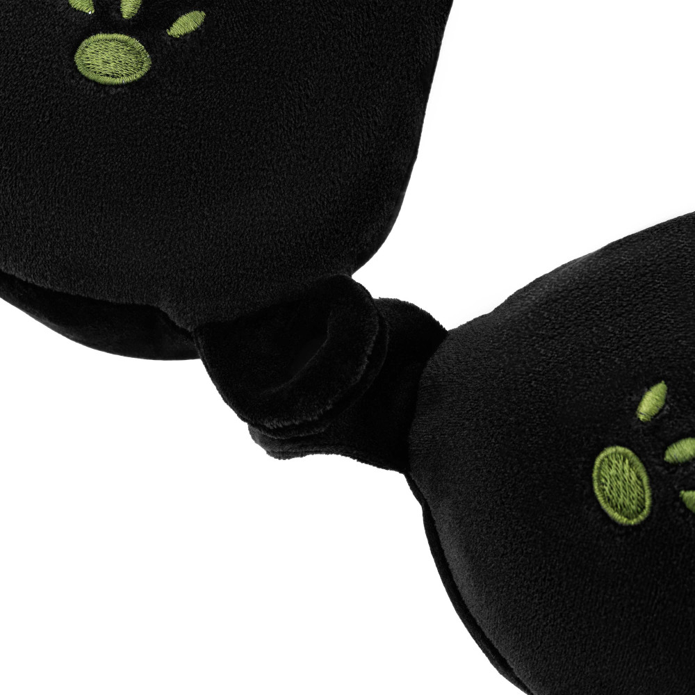 Подушка для шиї ARDESTO Travel Black Cat, 30х30см, чорний (ART3033NEP)