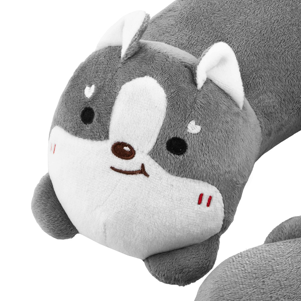 Подушка для шиї ARDESTO Travel Grey Cat, 30х30см, сірий (ART3034NEP)