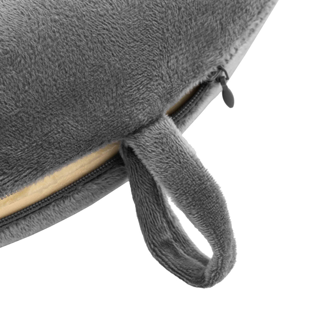 Подушка для шиї ARDESTO Travel Grey Cat, 30х30см, сірий (ART3034NEP)