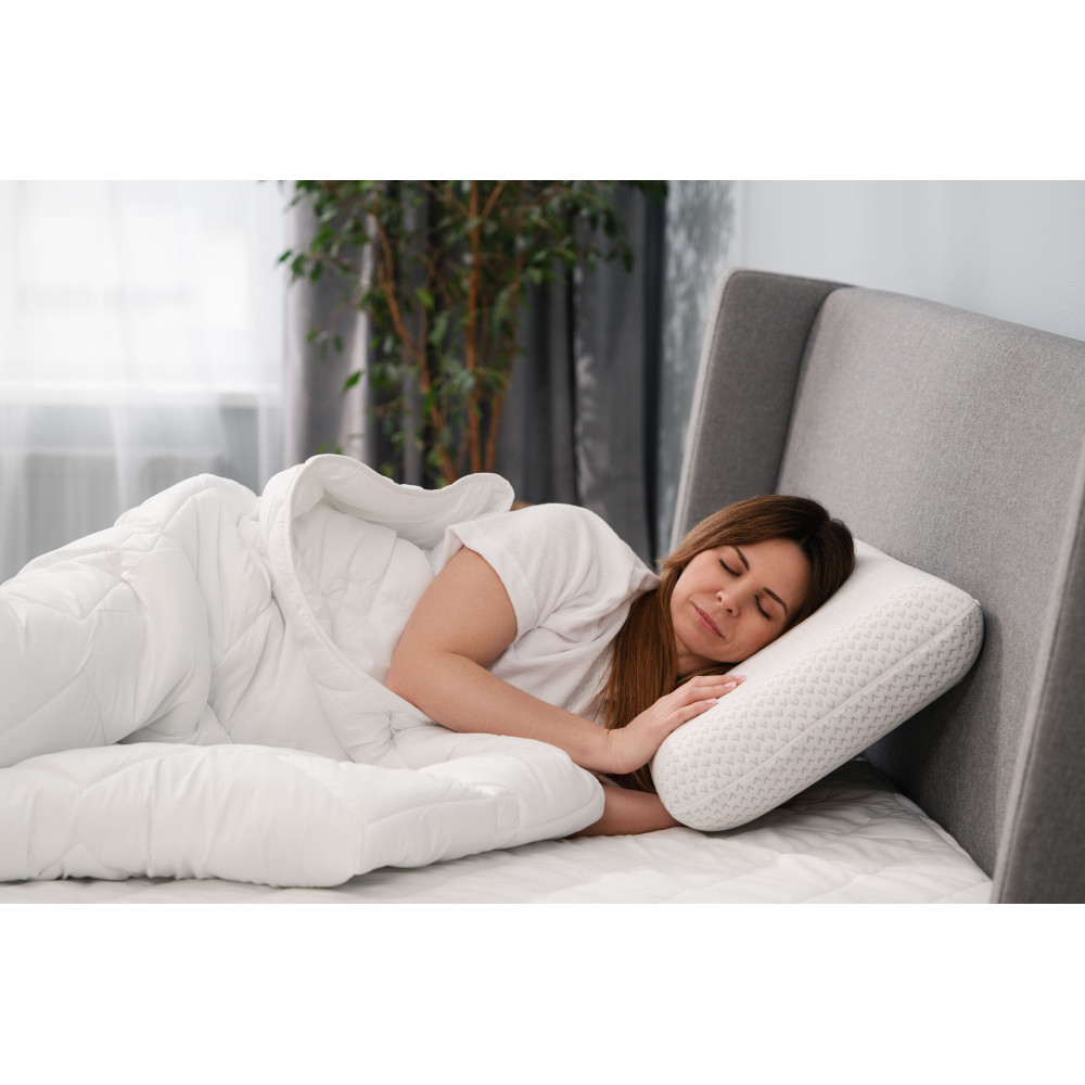 Подушка ортопедическая Ardesto Sleepwell, 60х40х12см, белый (ART6040CLP)