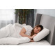 Подушка ортопедическая Ardesto Sleepwell, 60х40х12см, белый (ART6040CLP)