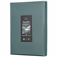 Простыня на резинке Ardesto Mix&Match Premium, 160х200+30см, 100% хлопок, сатин, зеленый (ART1620FSE)