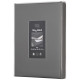 Простыня на резинке Ardesto Mix&Match Premium, 160х200+30см, 100% хлопок, сатин, серый (ART1620FSY)