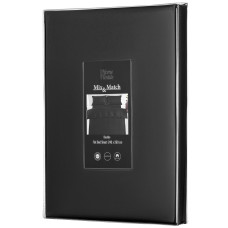 Простыня Ardesto Mix&Match Premium, 240x260см, 100% хлопок, сатин, черный (ART2426FSL)