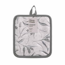 Прихватка Ardesto Grey leaves 18х20см, 100% полиэстер, серый (ART04GL)