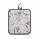 Прихватка Ardesto Grey leaves 18х20см, 100% полиэстер, серый (ART04GL)