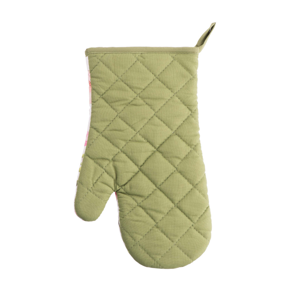 Набор прихваток для кухни Ardesto Spring flowers 18х20см, 18х30см, 100% полиэстер (верх), 100% хлопок (низ), белый (ART14FL)