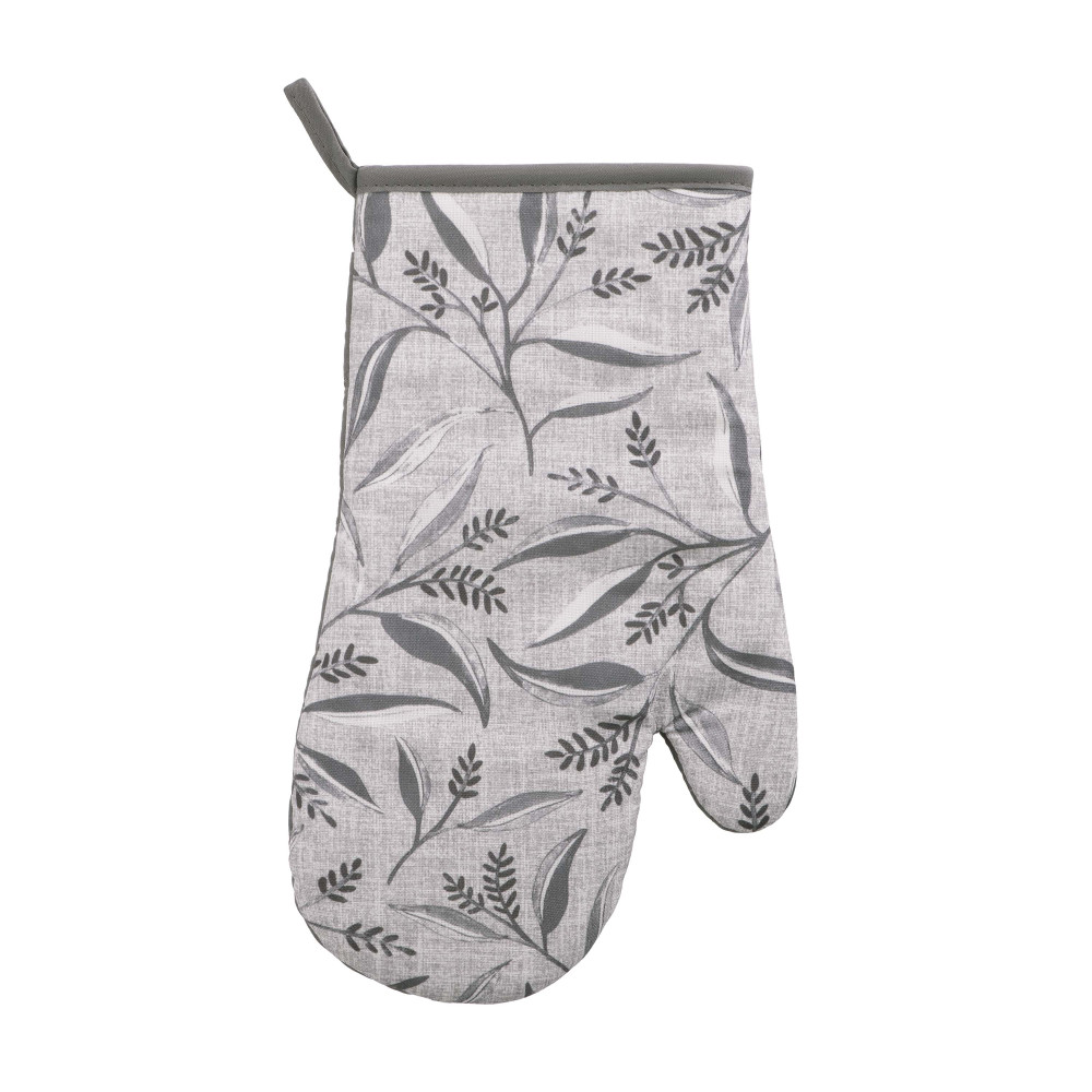 Перчатка Ardesto Grey leaves 18х30см, 100% полиэстер, серый (ART05GL)