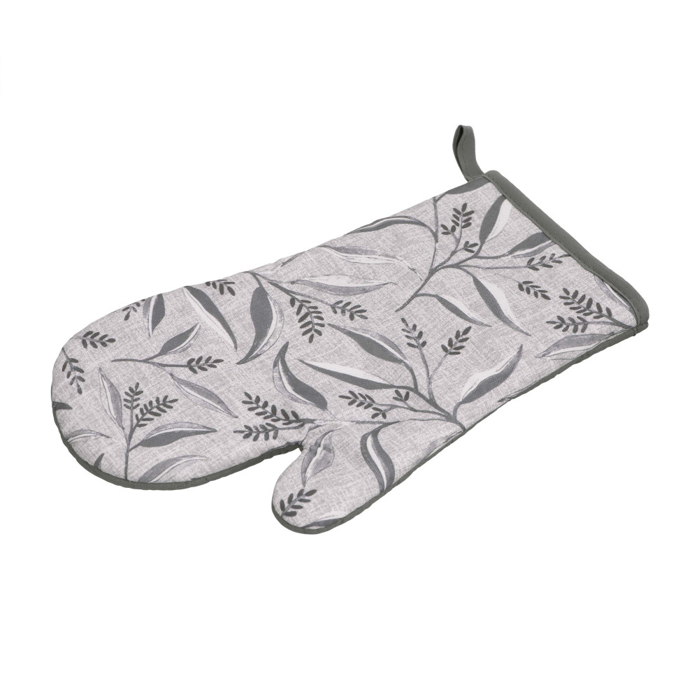 Перчатка Ardesto Grey leaves 18х30см, 100% полиэстер, серый (ART05GL)