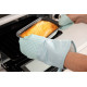 Перчатка-прихватка Ardesto Tasty Baking, 35х19см, силикон, хлопок, голубой (AR2327T)