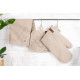 Прихватка Ardesto Oliver, 20х20см, 100% бавовна, бежевий (ART04OB)
