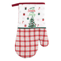 Перчатка Ardesto Christmas Tree 18х30см, 100% полиэстер (верх), 100% хлопок (низ), зеленый (ART05HT)