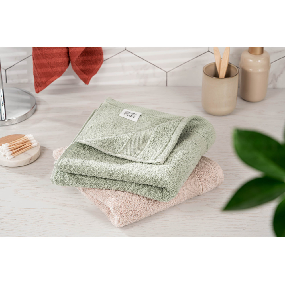 Полотенце махровое Ardesto SuperSoft, 30х50см, 100% хлопок, зелёное (ART2230SS)