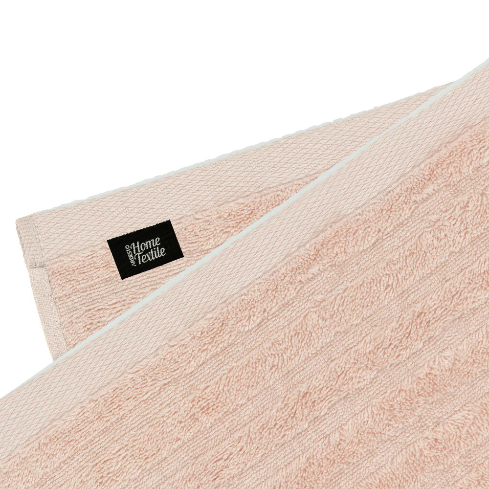 Рушник махровий Ardesto Lines, 50х90см, 100% бавовна, рожевий (ART2650LP)