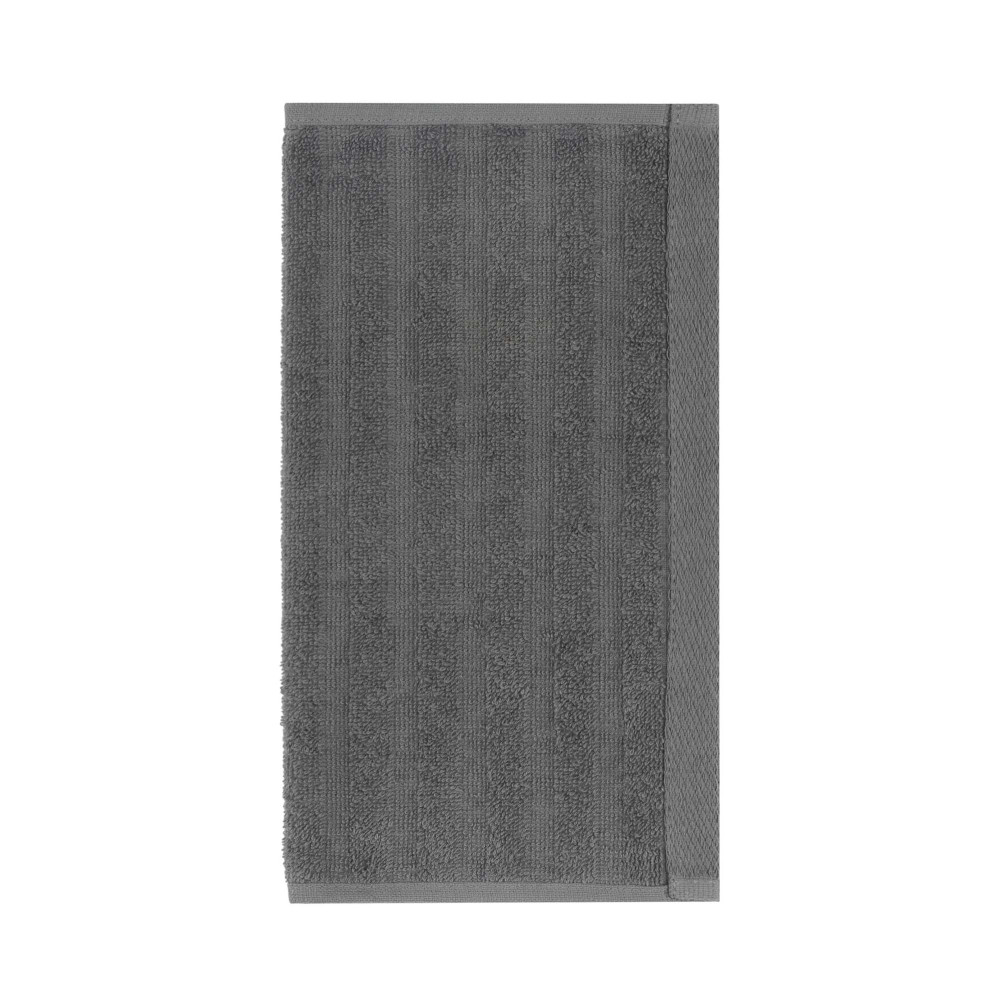 Полотенце махровое Ardesto Lines, 30х50см, 100% хлопок, темно-серое (ART2630LR)