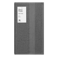 Полотенце махровое Ardesto Essence 30х50см, 100% хлопок, темно-серое (ART2230DG)