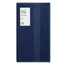 Полотенце махровое Ardesto Essence 30х50см, 100% хлопок, синий темный (ART2230NA)