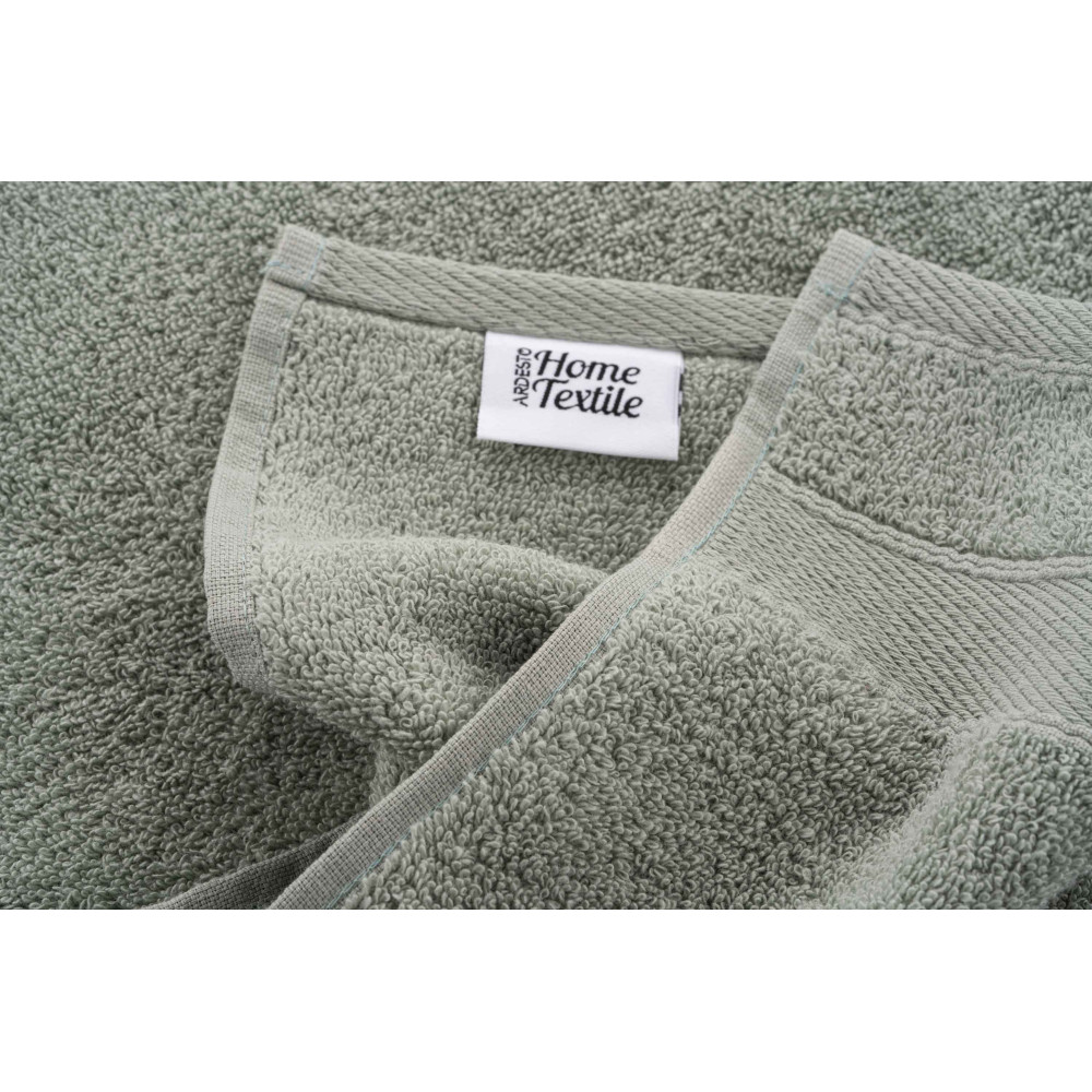 Полотенце махровое Ardesto SuperSoft, 30х50см, 100% хлопок, зелёное (ART2230SS)