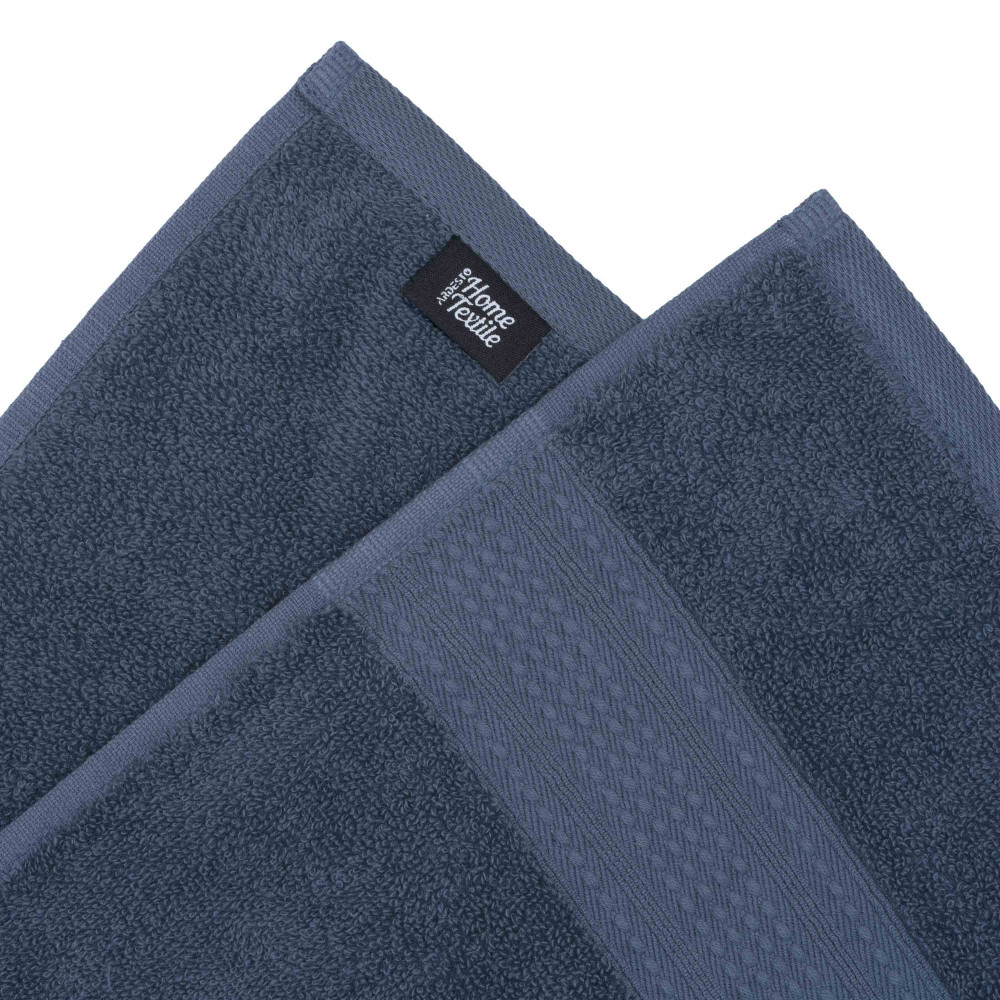 Рушник махровий Ardesto SuperSoft, 50х90см, 100% бавовна, синій (ART2250DBP)