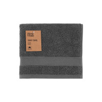 Рушник махровий Ardesto SuperSoft, 50х90см, 100% бавовна, темно-сірий (ART2250MC)